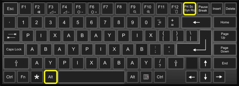 how to screenshot using keyboard windows 10